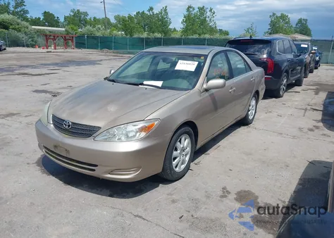 2002 Toyota Camry Xle from USA, damaged, VIN 4T1BE30K92U591112